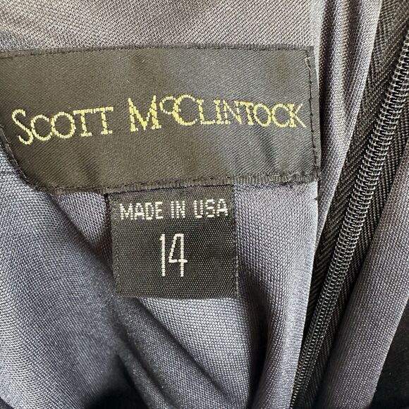 Scott McClintock Vtg. 90s Maxi Dress Size 14 Dark Feminine‎ Whimsigoth Y2K Fairy - Picture 12 of 16